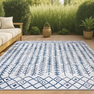 Tokay Bohemian Inspired Geometric Indoor/Outdoor Area Rug - JONATHAN Y - 1 of 4