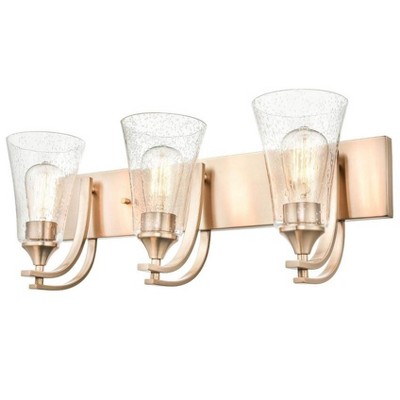 Millennium Lighting Natalie 3 - Light Vanity in  Modern Gold