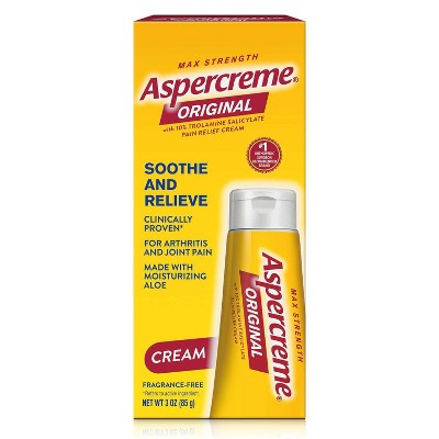 Aspercreme Aloe Odor Free Pain Relieving Crème - 3oz