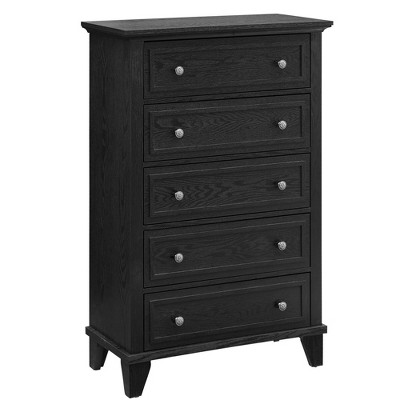 Jojoka 5 Drawers Dresser for Bedroom, Tall Wood Dresser with Large Storage