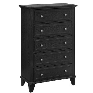 Jojoka 5 Drawers Dresser for Bedroom, Tall Wood Dresser with Large Storage - 1 of 4