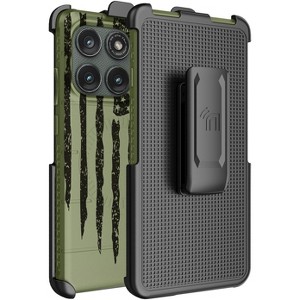 Nakedcellphone Combo for Motorola Edge 2025 Phone - Case and Holster Belt Clip (Compatible with MagSafe) - 1 of 4