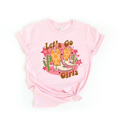 Simply Sage Market Women's Let's Go Girls Cactus Short Sleeve Graphic Tee