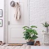 Tree City 4 Ft Artificial Monstera Plant in Pot – Realistic Fake Tree for Home & Office Decor, Low-Maintenance Housewarming Gift - 3 of 4