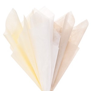 Unique Bargains Cotton Floral Translucent Gift Wrap Paper 60 Pcs - 1 of 4