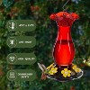 Kitcheniva Plastic Hummingbird Feeder with 6 Feeding Ports - Leak Resistant, Ant Resistant, Battery Free Operations - 4 of 4
