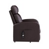 Faux Leather Power Motion Recliner with Lift, Senior-Friendly Electric Recliner Chair with Pocket Coil Seat - 4 of 4