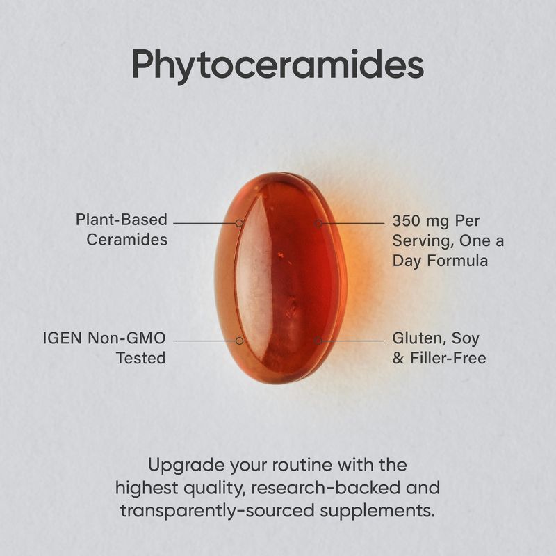 Sports Research Phytoceramides Mini-Gels, 350 mg, 30 Softgels, 3 of 5