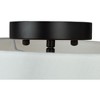 Artcraft Lighting Rhythm 3 - Light Semi-Flush Mount in  Black - 2 of 4