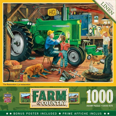 MasterPieces Inc The Restoration 1000 Piece Linen Jigsaw Puzzle