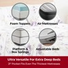 Mellanni 1800 Bed Sheet Set With DEEP Fitted Sheet - 2 of 3