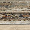 Arya Persian Medallion Indoor Area Rug Beige/Sky Blue - Captiv8e Designs - 4 of 4