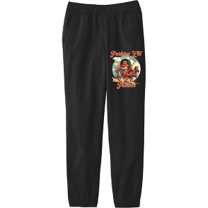 "Parking Lot Pioneer" Old West Wagon Football Cowboy Youth  Jogger Pants- - 1 of 2