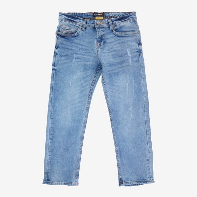 RAW X Kids and Toddlers Boys Distressed Stretch Denim Jeans