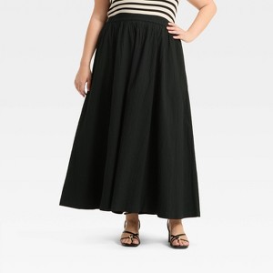 Women's Maxi Picnic A-Line Skirt - A New Day™ - 1 of 3