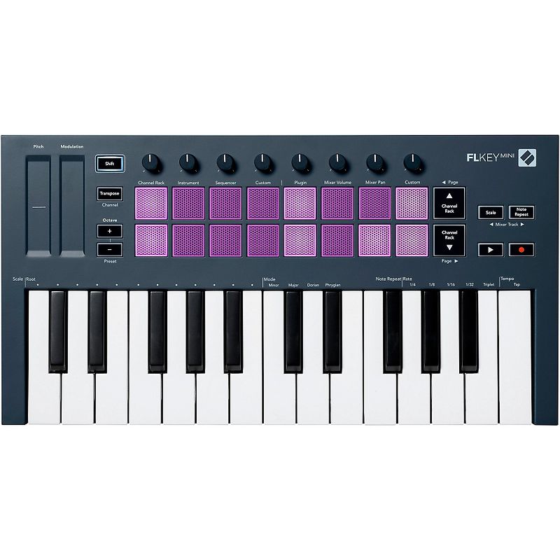 Novation FLkey Mini 25-Key MIDI Keyboard for FL Studio, 3 of 5