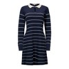 Women's  Organic Long Sleeve Collared Sweater Dress, Adult - 4 of 4