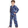 The Polar Express Kids Believe Button-Front Coat Shirt And Pants Pajama Set - 2 of 4