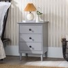 NicBex Nightstand with 3 Drawers,Bedside Tables with Round Handle for Bedroom,Living Room - 2 of 4