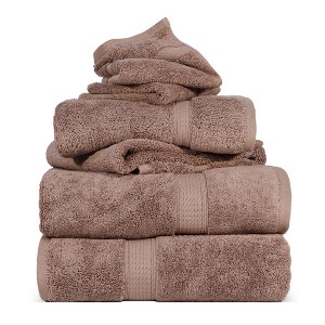 Luxury Egyptian Cotton Heavyweight Ultra-Plush Towel Set by Blue Nile Mills - 1 of 4