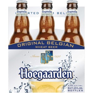 Hoegaarden Original Belgian Wheat Beer - 6pk/11 fl oz Bottles - 1 of 4