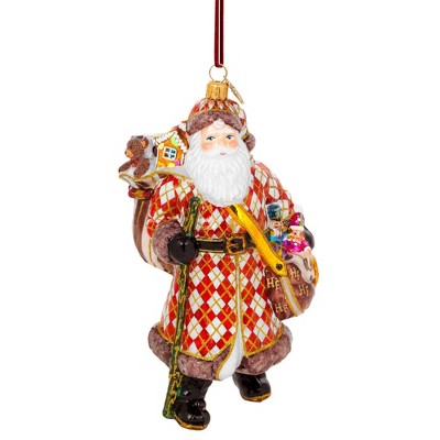 Huras Family 6.75 In Santa Is Always Welcome Cl Prototype Ornament Tree Ornaments