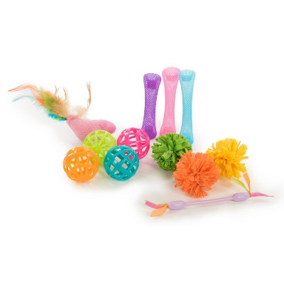 SmartyKat Smarty Stash Variety Cat Toy - 13pk