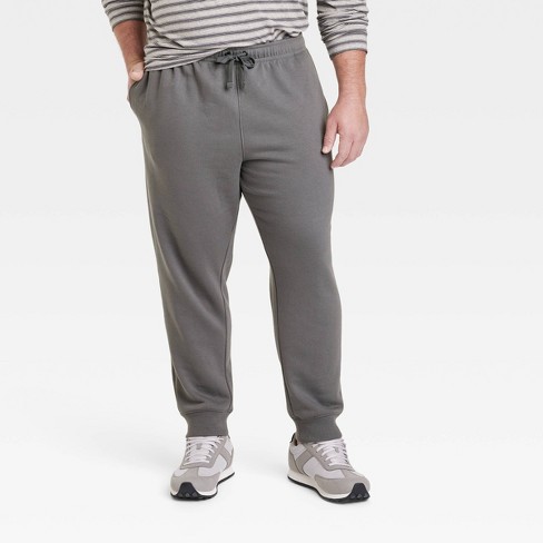 Men's Regular Fit Tapered Jogger Pants - Goodfellow & Co™ Dark Gray : Target