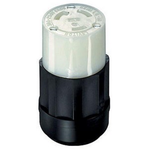 Leviton C2623-0PB Locking Connector, 30 Amp, 250 Volt - 1 of 1