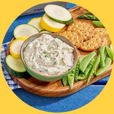 Cream cheese cucumber dip