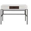 Gulches Writing Desk with Built-in USB Port ¨C KD Rectangular Design, Storage Drawers/Compartments, Metal Base & Smooth Glides for Home/Office - 2 of 4