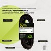GoGreen Power (GG-13750BK) 16/3 SJTW Outdoor Extension Cord, Black, 50 ft - 4 of 4
