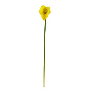Nearly Natural 19.5-in Calla Lily Artificial Flower (Set of 12), Yellow - 1 of 1