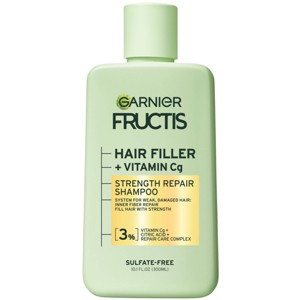 Garnier Fructis Hair Fillers Strength Repair Shampoo for Damaged Hair - 10.1 fl oz - 1 of 4