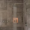 ALFI ABNP1212-BC 12Inch x 12Inch Brushed Copper PVD Stainless Steel Square Single Shelf Shower Niche - 2 of 4