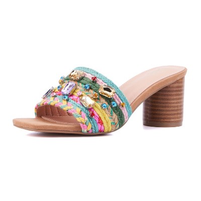 New York & Company Women's Raquelle Block Heel Sandal