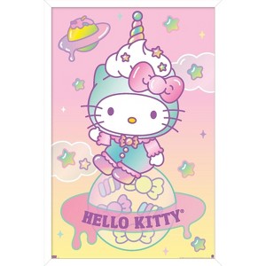 Trends International Hello Kitty and Friends: 24 Dreamland - Hello Kitty Framed Wall Poster Prints - 1 of 4