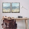 Stupell Industries White Flower Field Mountains, 31" x 25" - 2 of 4