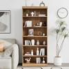 PexFix 72"x31"x16" Wood Accent Cabinet with Adjustable Shelves in Natural Color - 3 of 4