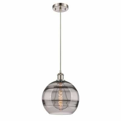 Rochester - 1 Light Cord Hung Mini Pendant In Industrial Style-11.63 Inches Tall and 10 Inches Wide