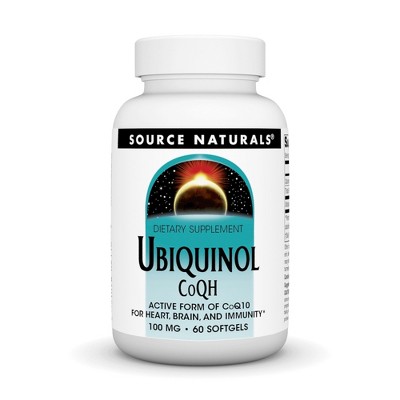 Ubiquinol CoQH by Source Naturals, Inc.  -  60 Softgel