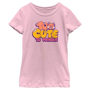 Girl's Turning Red Too Cute To Handle T-Shirt