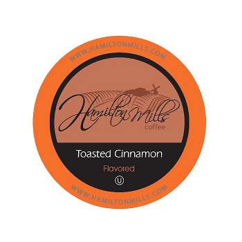 Hamilton Mills Coffee Pods, 2.0 Keurig K-Cup Brewer Compatible, Toasted Cinnamon, 40 Count