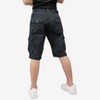 X RAY Men's Belted 12.5" Inseam Knee Length Cargo Shorts ,Camo Shorts(plus size shorts in available) - 2 of 4