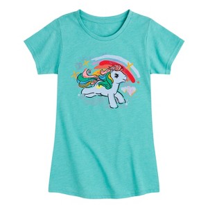 Girls' - My Little Pony - Splatter Fitted Short Sleeve Graphic T-Shirt - 1 of 3