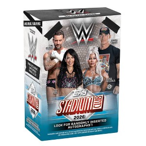 2026 Topps WWE Stadium Club Wrestling Trading Card Value Box : Target