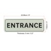 Unique Bargains Acrylic Self-Adhesive Smooth Home Business ENTRANCE Sign - 2 of 4