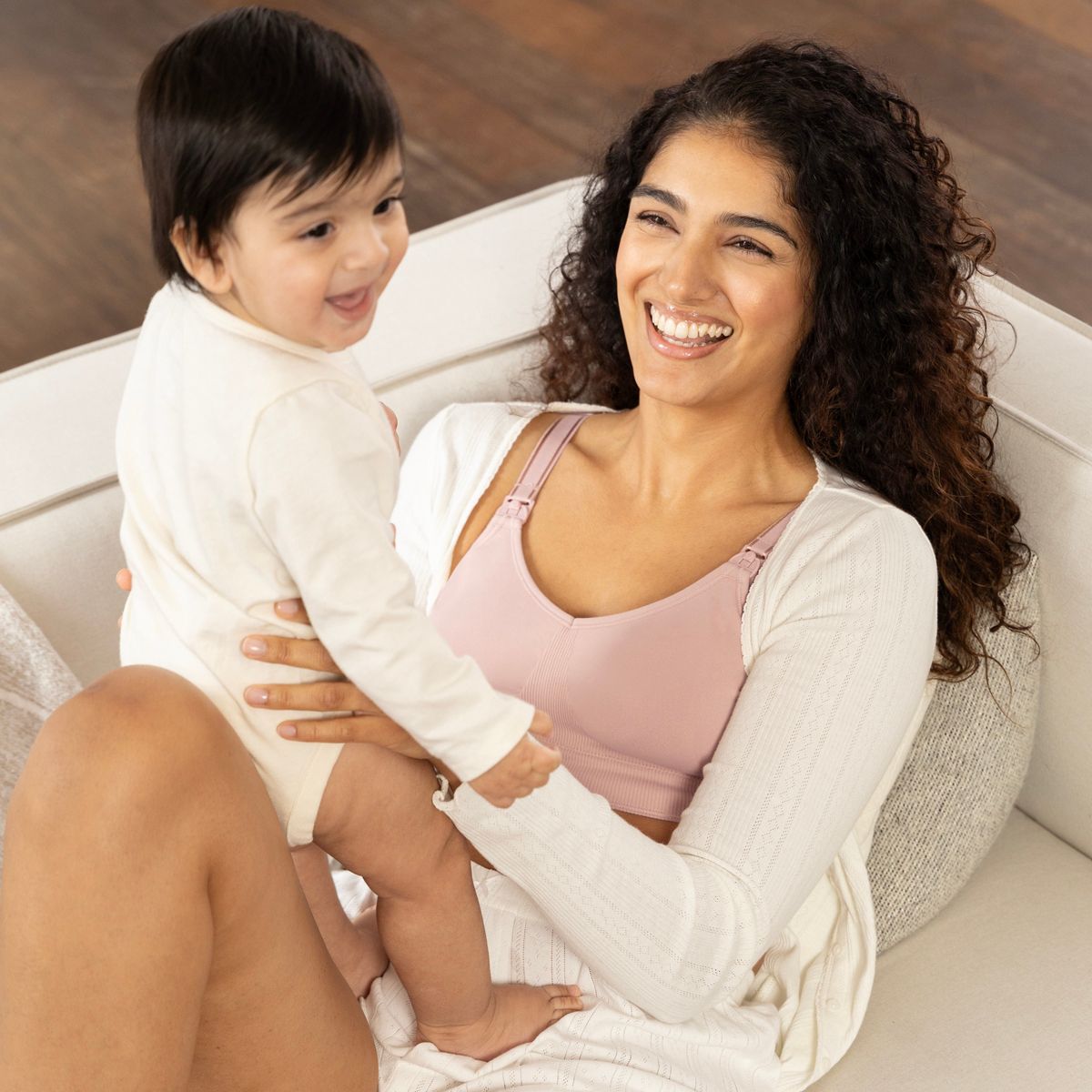 Maternity & Nursing Bra for Breastfeeding & Pregnancy, Wireless Support, Seamless Comfort - thumbnail 6