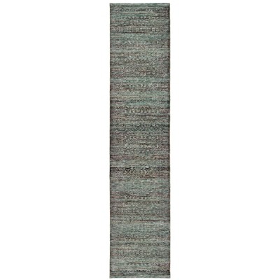 Oriental Weavers Andorra 7127A Blue/ Purple Indoor Area Rug - 2'6" x 12'