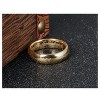 Ginger Lyne Tungsten Wedding Band for Men or Women Lords One Ring of Power Silver 6mm or 4mm - 2 of 4